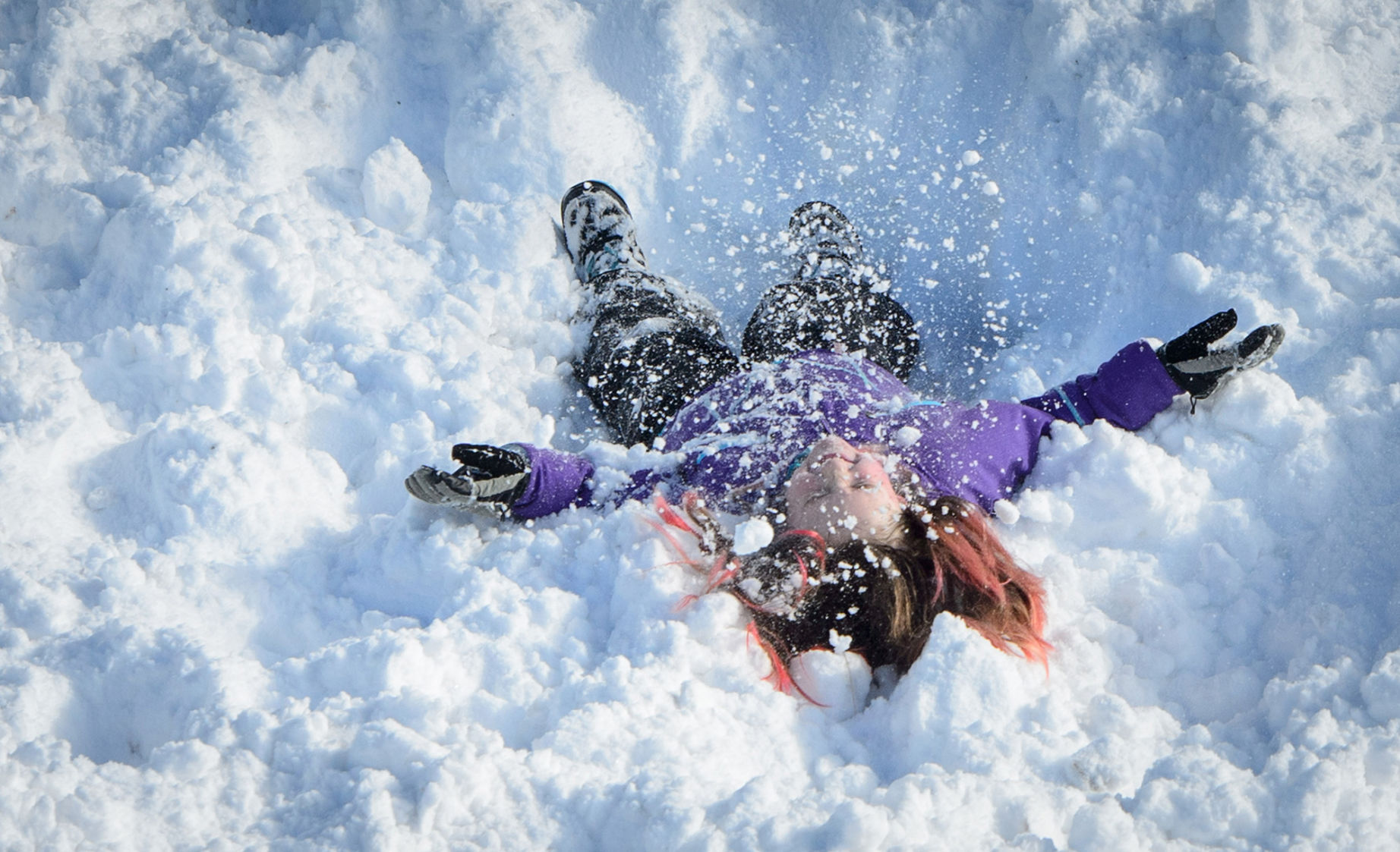 Don't eat the snow